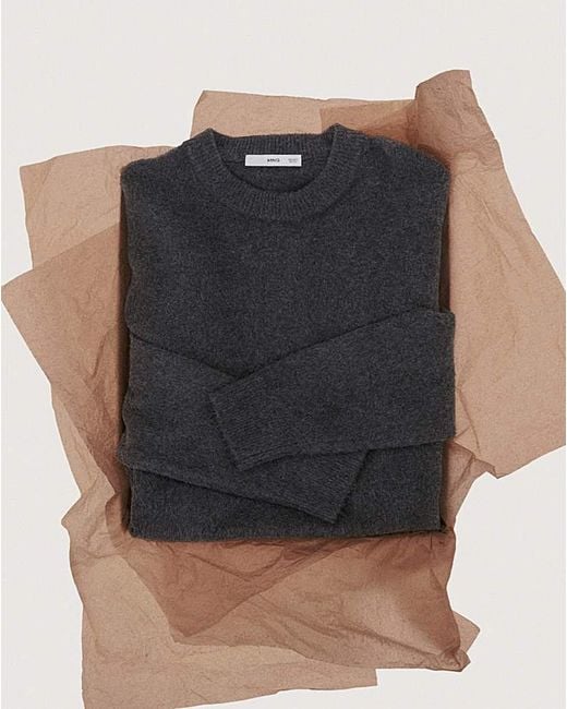 Mango Blue Medium- Knit Sweater