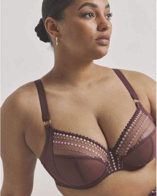 Elomi Natural Matilda Plunge Wired Bra