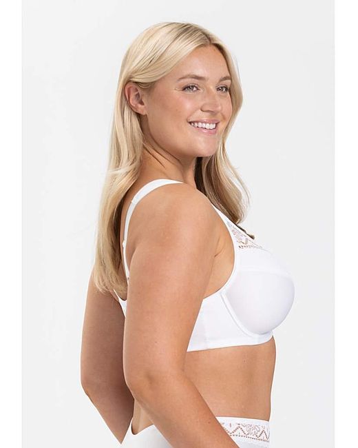 Miss Mary Of Sweden White Miss Mary Breeze Wired Bra