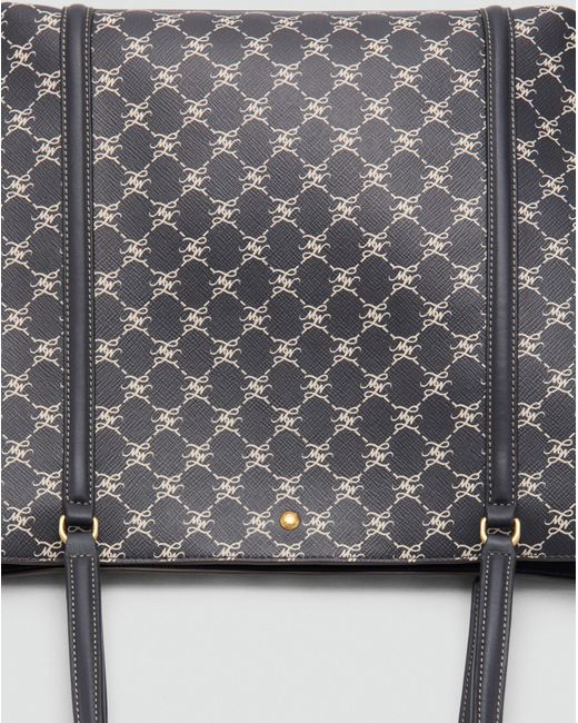 Mango Black Small Logo Shoulder Bag