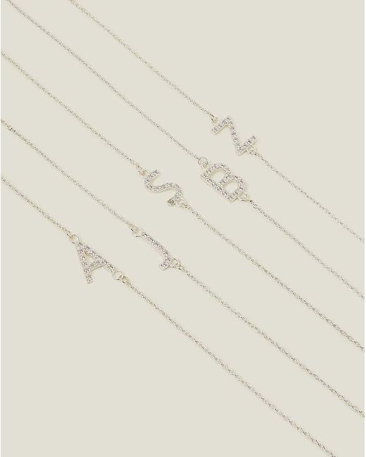 Accessorize Natural Sterling Bracelet