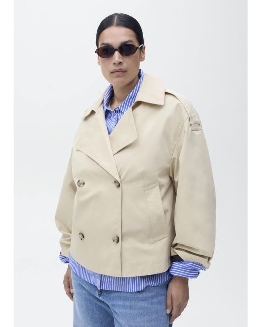 Mango White Jacket Lipa