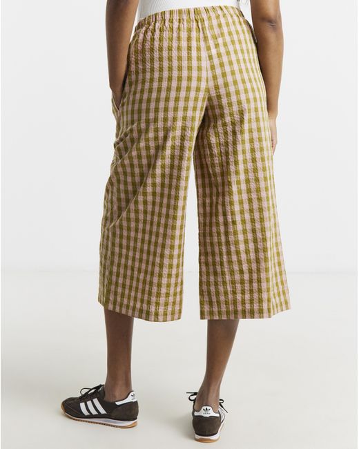 Simply Be Natural And Gingham Cullottes