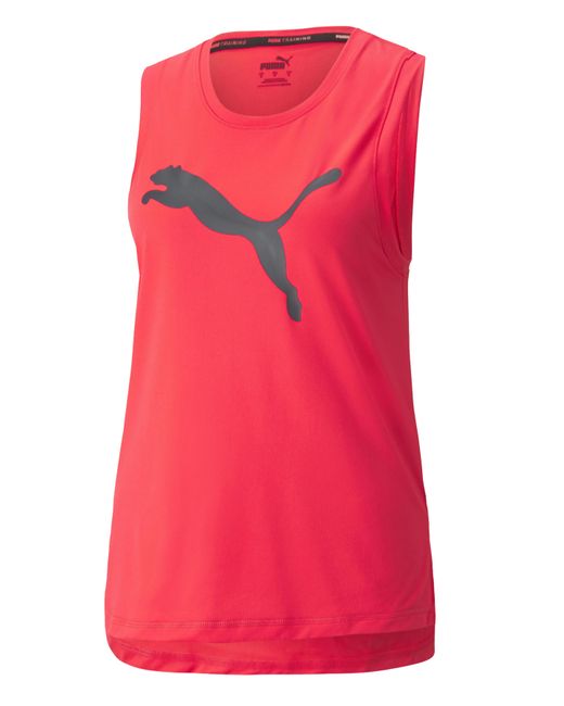 PUMA Pink Train Favourite Cat Muscle Tank Top