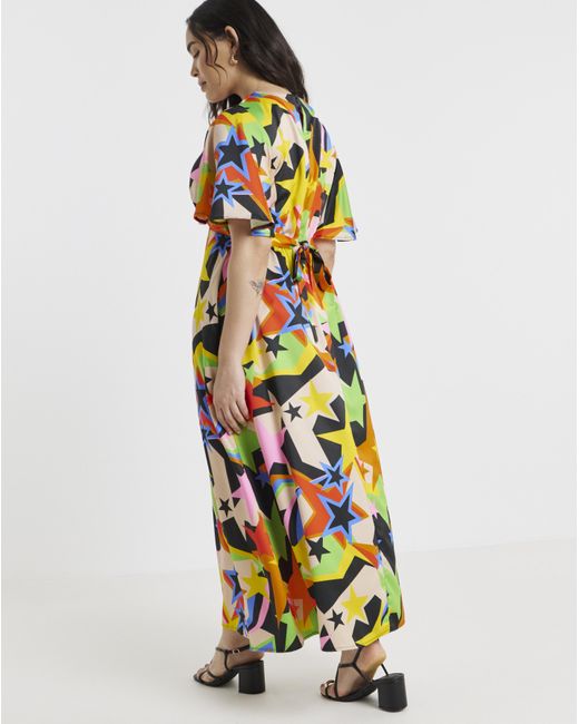 Twisted Wunder Multicolor Ziggy Star Maxi Dress