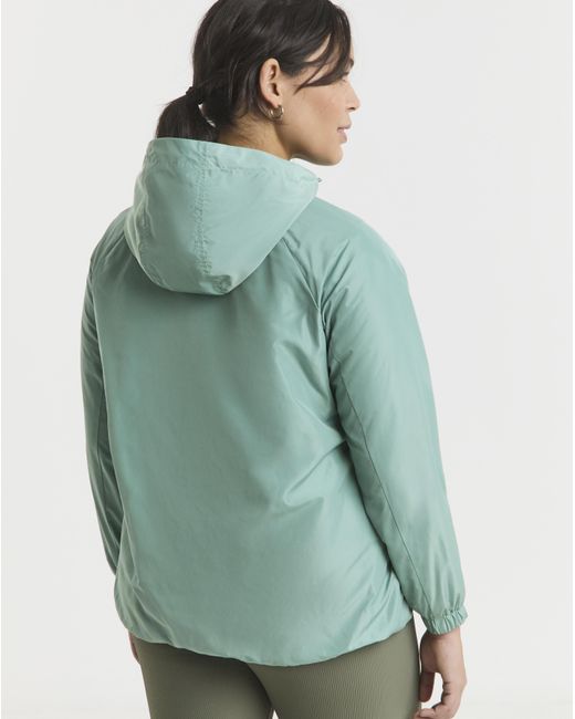 Snowdonia Green Bubble Hem Jacket