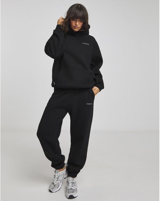 Gym King Black 365 Relaxed Fit Hoodie