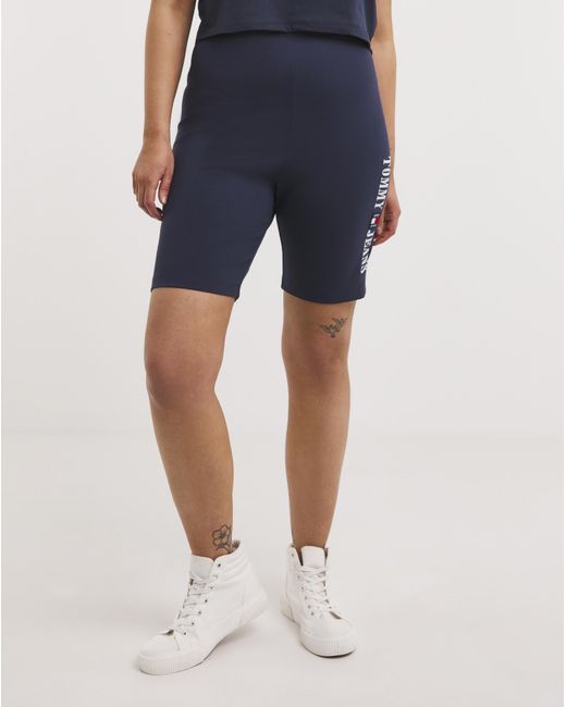 Tommy Hilfiger Blue Cycling Shorts