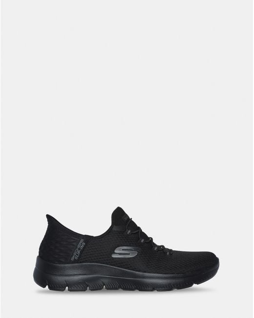 Skechers White Slip Summits E Fit
