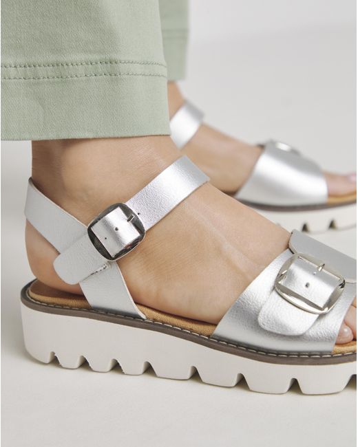 Heavenly Feet Green Trudy Sandals Ex Wide Fit