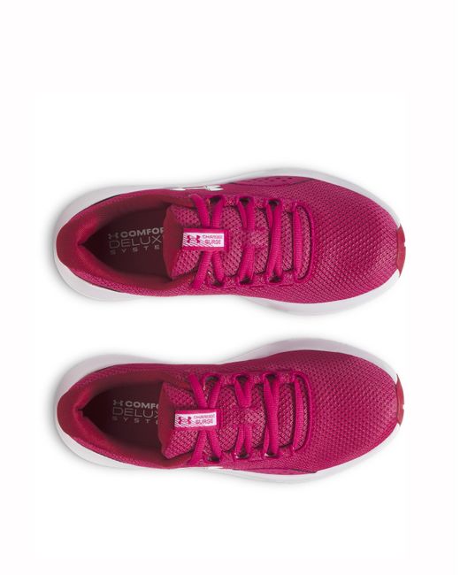 Under Armour Pink Charged Surge Trainers