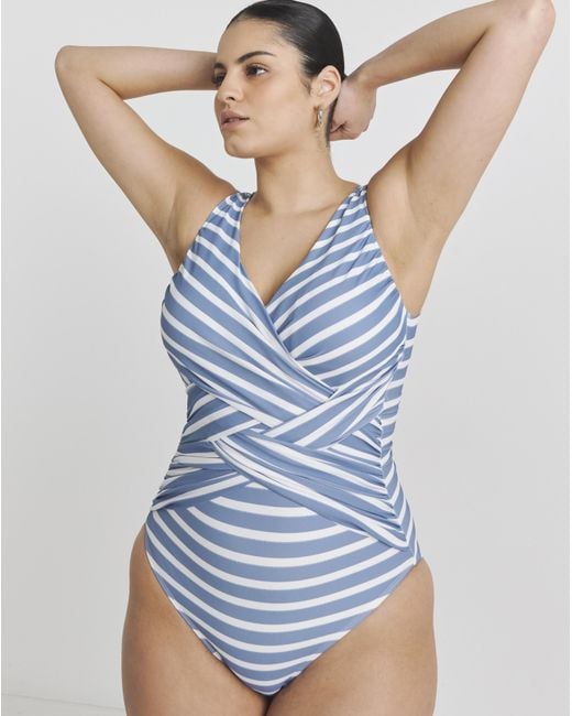 MAGISCULPT Blue Illusion Longer Swimsuit