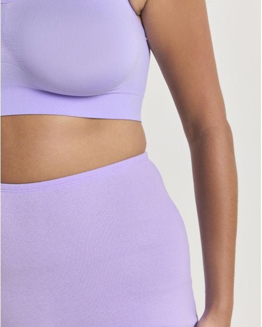 Pretty Secrets Purple 5 Pack Comfort Shorts