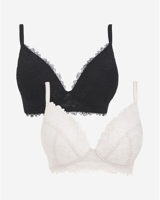 Pretty Secrets Brown 2 Pack Willow Bralette