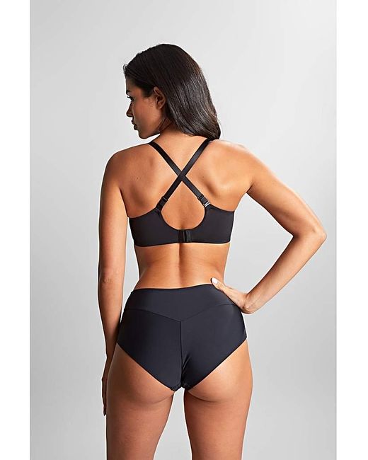 Panache Black 365 Smoothing Plunge Bra