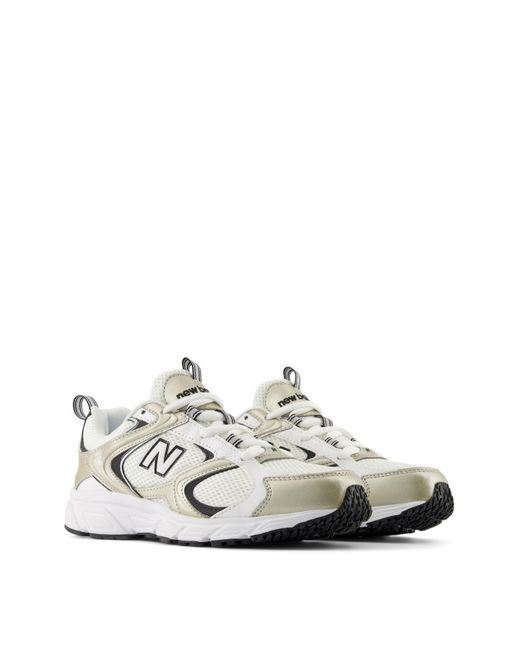 New Balance White 408 Trainers