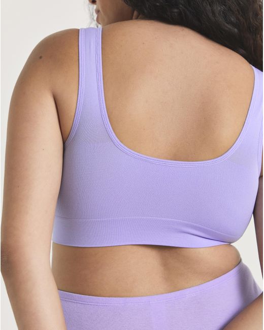 Pretty Secrets Purple Seamless Comfort Tops
