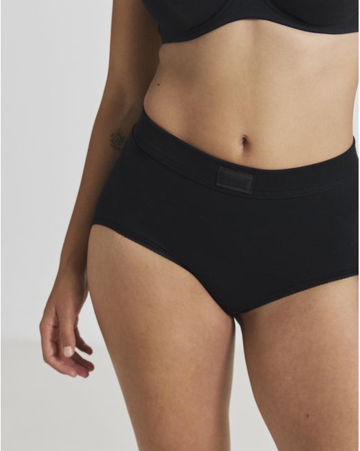 Sloggi Black 2Pk Comfort Maxi Knicker