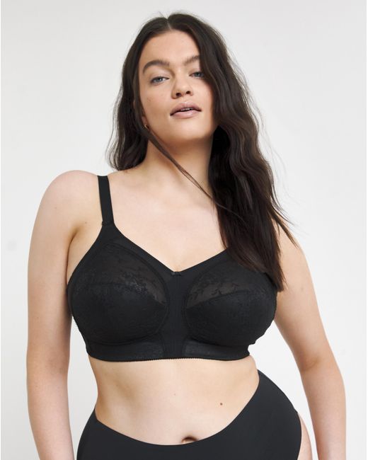 Goddess Black Verity Non Wired Bra