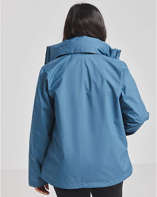 Adidas Blue Terrex Rain Ready Jacket