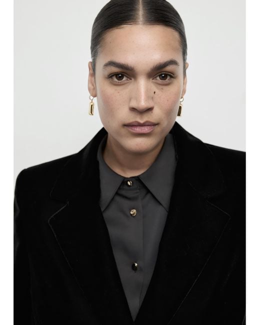Mango Black Blazer