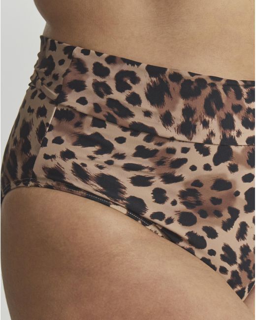 MAGISCULPT Brown Foldover Bikini Brief