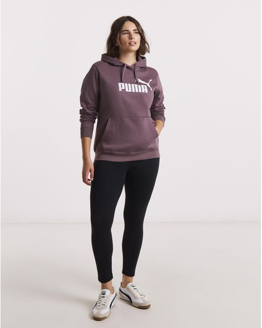 PUMA Purple Essential Logo Hoodie