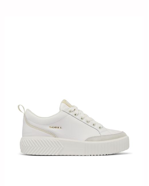 Sorel White Ona Ave Low Waterproof Trainers