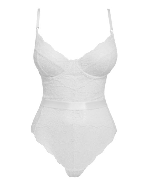 Ann Summers White Hold Me Tight Body
