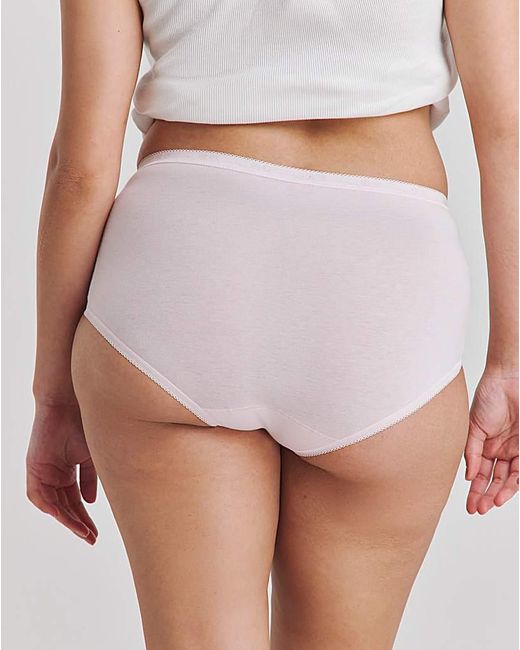 Sloggi Multicolor 4Pk Basic Midi Knicker Multi