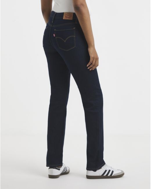 Levi's White 314 Shaping Straight Jean