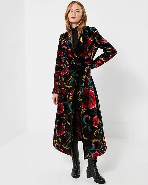 Joe Browns Multicolor Boutique Velvet Coat