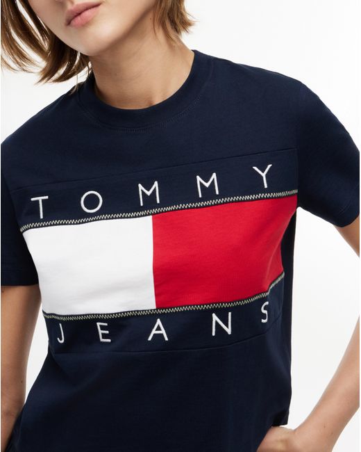 Tommy Hilfiger Blue Flag Tee