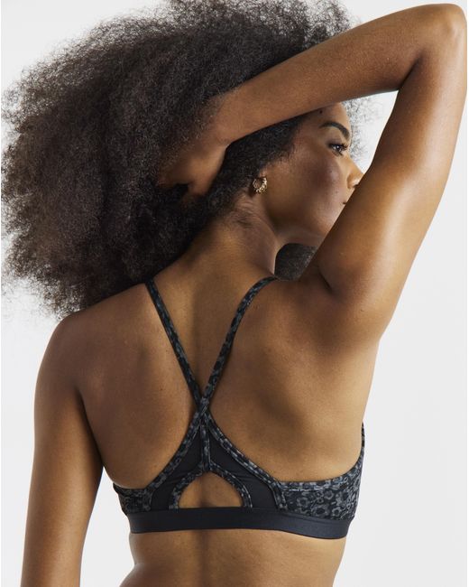 Adidas Black Aeroreact Training Support Bra
