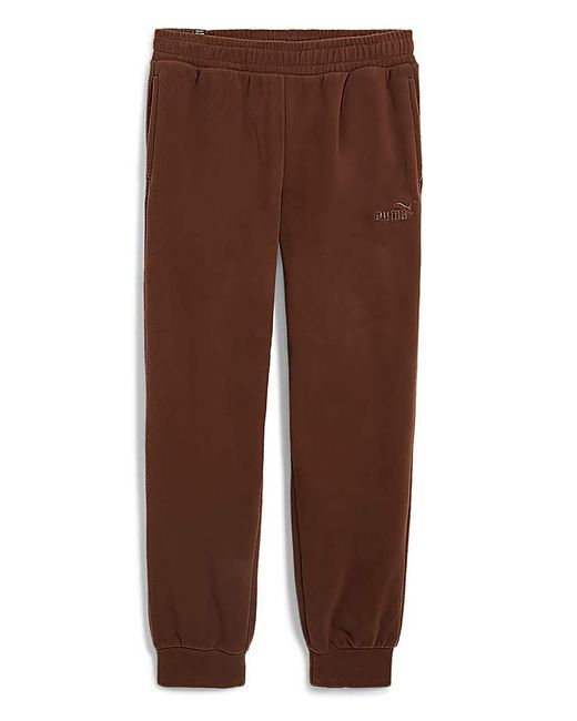 PUMA Brown Essentials Winterized Pants