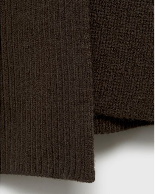 Mango Black Capri Cable Knit Cape
