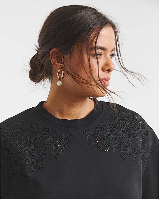 Simply Be Black Cut Work Top