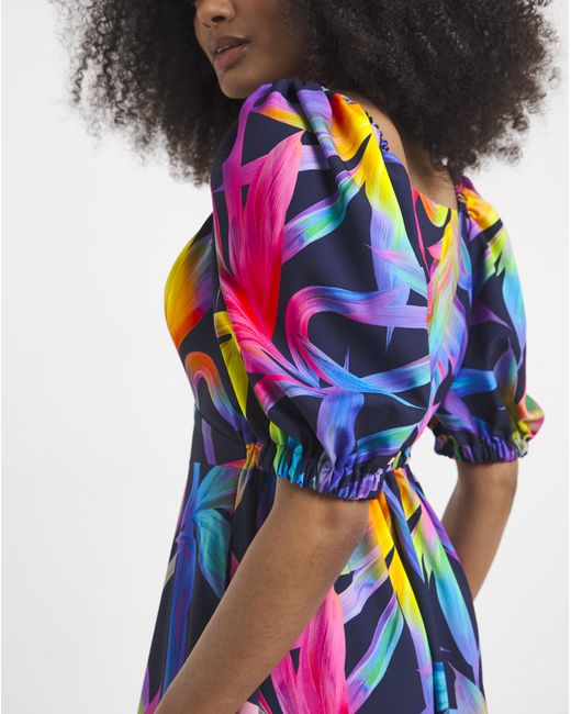 Twisted Wunder White Midaxi Crepe Dress