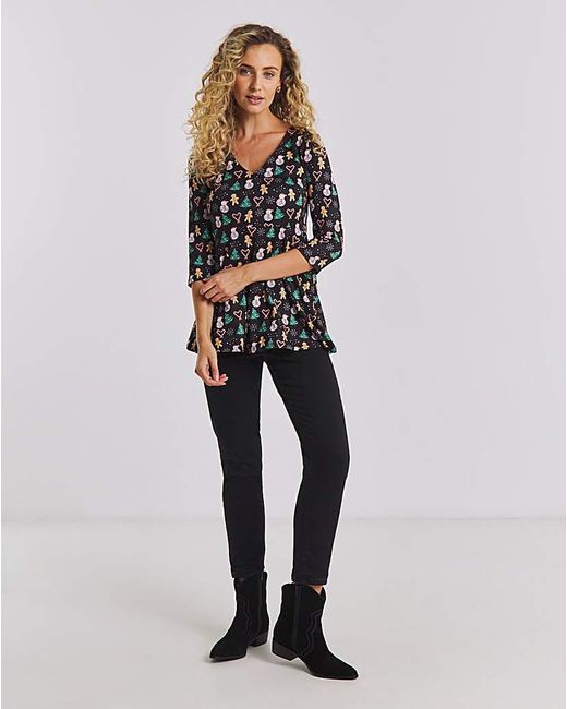 Joe Browns Multicolor Christmas Tunic