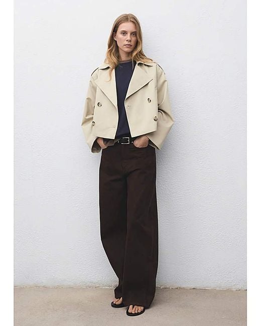 Mango Natural Cropped Trench
