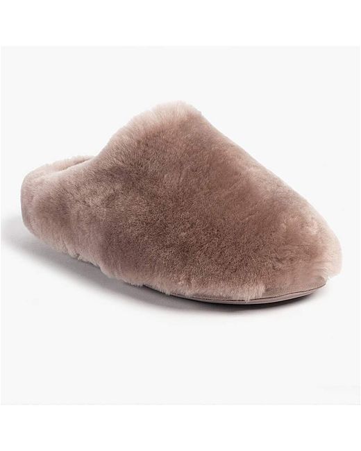 Just Sheepskin|Totes Pink Just Sheepskin Ladies Louise Slipper