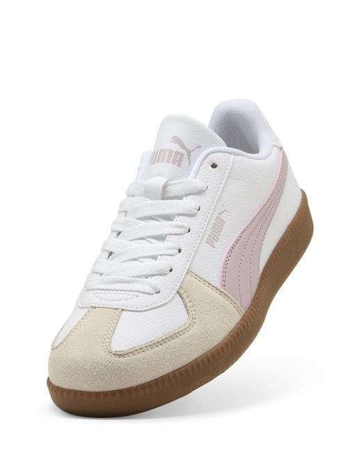 PUMA White Club Lt Trainers