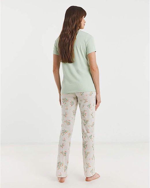 JD Williams Green Value Pj Set