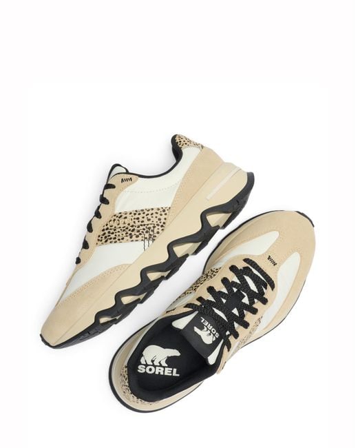 Sorel White Kinetic Ember Trainers