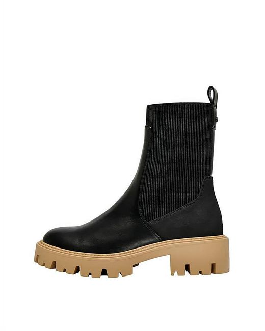 ONLY Betty Chunky Boot Standard Fit in Black | Lyst UK