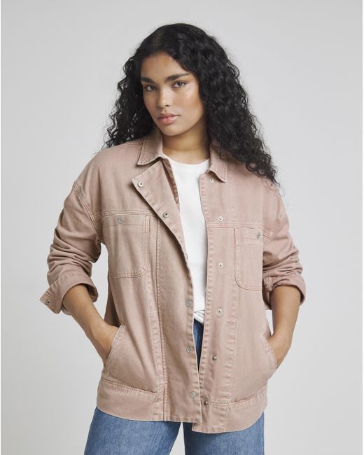 Simply Be Natural Denim Workwear Jacket