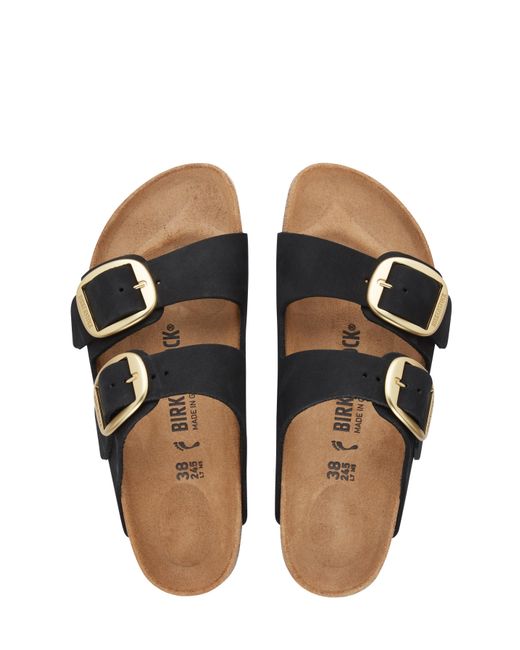 Birkenstock Black Arizona Big Buckle Sandals