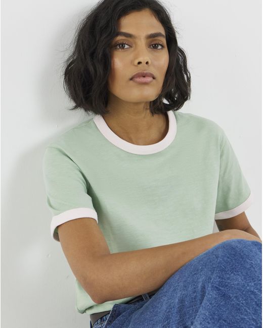 Simply Be Green Ringer T-Shirt