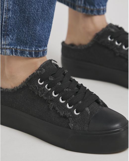 Simply Be Blue Raw Edge Trainer