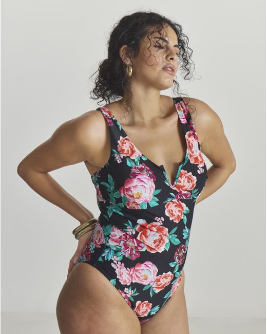MAGISCULPT Multicolor V Wire Swimsuit
